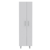 Hayne 9-Shelf 2-Door 2-piece Kitchen Set, Kitchen Island and Pantry White and Light Oak