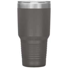 32 Oz Insulated Tumbler / Solid Colors (Color: Pewter)
