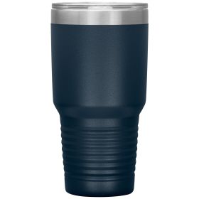 32 Oz Insulated Tumbler / Solid Colors (Color: Navy)