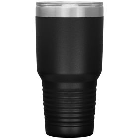 32 Oz Insulated Tumbler / Solid Colors (Color: Black)